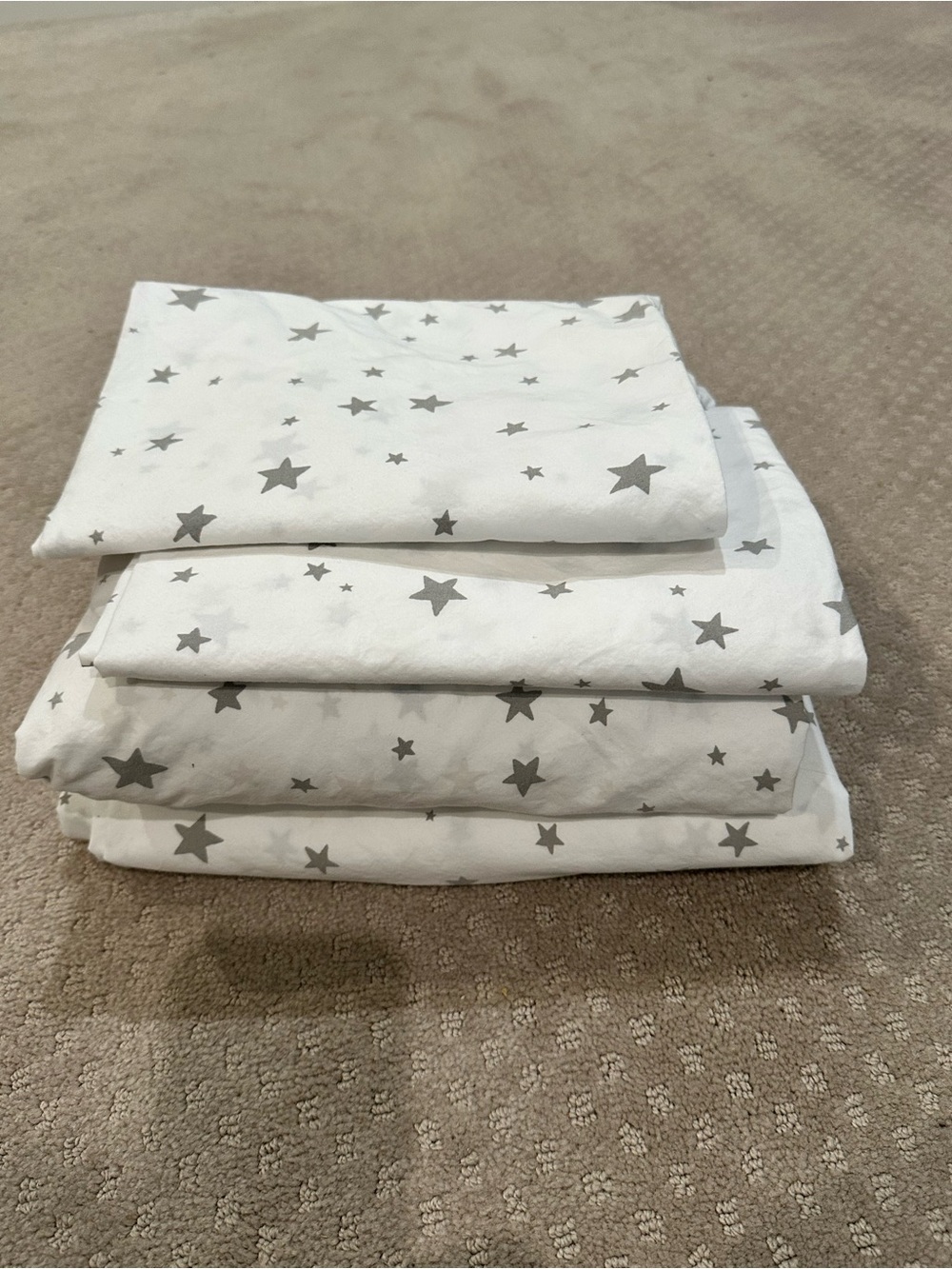 Pottery Barn Kids Shining Star Glow-in-the-Dark Queen Sheet Set
